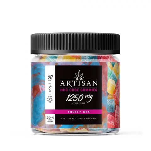 HHC Cube Gummies - 25mg - Fruity Mix - Artisan - 2
