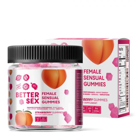 Better Sex Female Sensual Gummies in Jar - Thumbnail 2