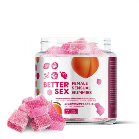 Better Sex Female Sensual Gummies in Jar - Thumbnail 3