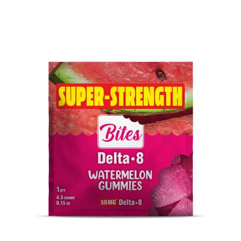 Bites Delta-8 THC Gummy - Watermelon - 50MG - Thumbnail 2