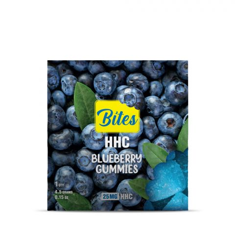 HHC Gummy - 25mg - Blueberry - Bites - 2