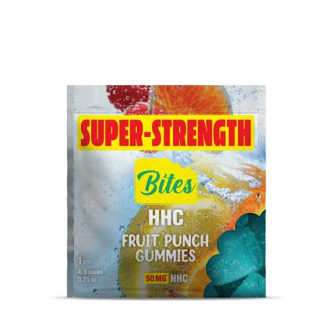 HHC Gummy - 50mg - Fruit Punch - Bites - 2