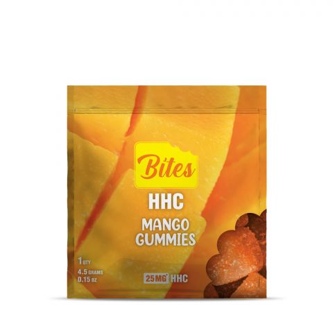 Bites HHC Gummy - Mango - 25MG - Thumbnail 2