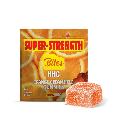 Bites HHC Gummy - Orange Creamsicle - 50MG - Thumbnail 1