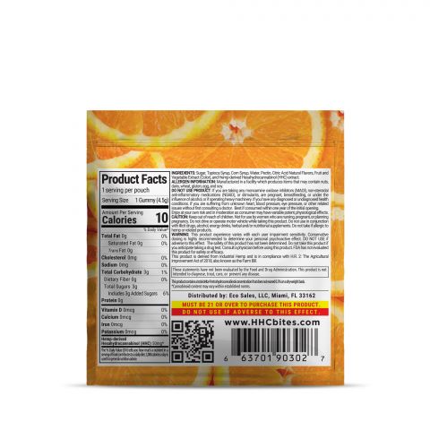 Bites HHC Gummy - Orange Creamsicle - 50MG - Thumbnail 3