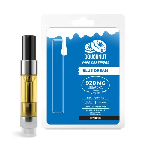 Blue Dream Cartridge - CBD & Enzactiv - Doughnut - 920mg - Thumbnail 1