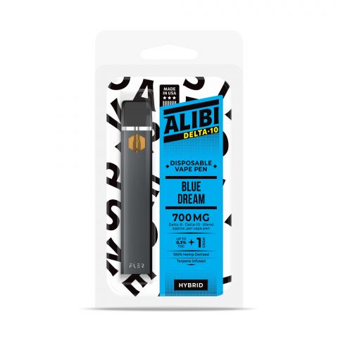 Blue Dream Delta 10 THC Vape Pen - Disposable - Alibi - 700mg - Thumbnail 2