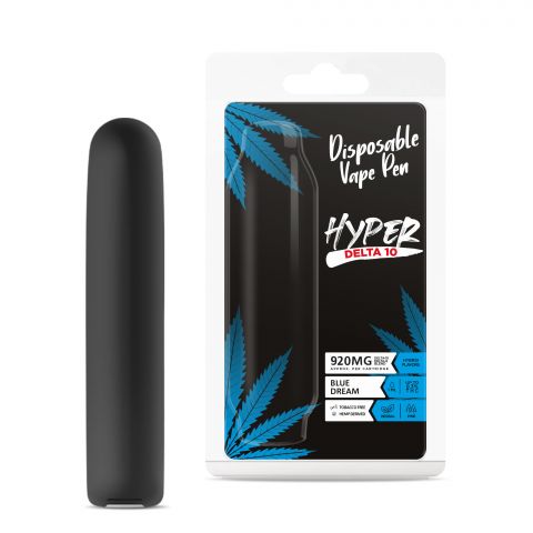 Blue Dream Delta 10 THC Vape Pen - Disposable - Hyper - 920mg - Thumbnail 1