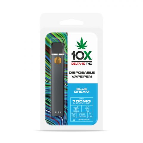 Blue Dream Disposable - Delta 10 THC - 10X - 700 MG - Thumbnail 2