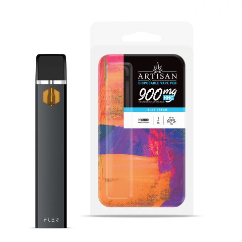 Blue Dream HHC THC Vape Pen - Disposable - Artisan - 900mg - Thumbnail 1