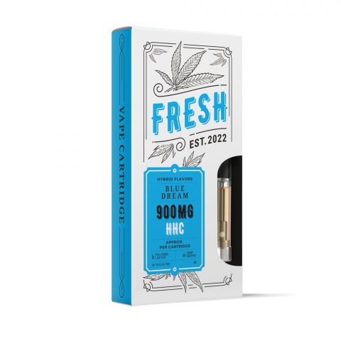 Blue Dream Vape Cart - HHC - Fresh Brand - 900MG - Thumbnail 2