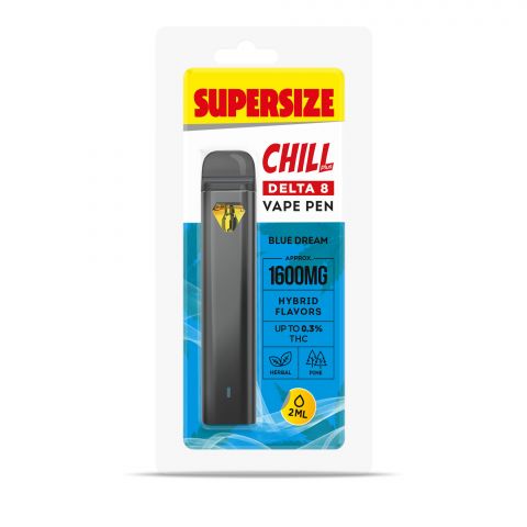Blue Dream Vape - Delta 8 THC - Disposable - Chill - 1600mg - Thumbnail 2
