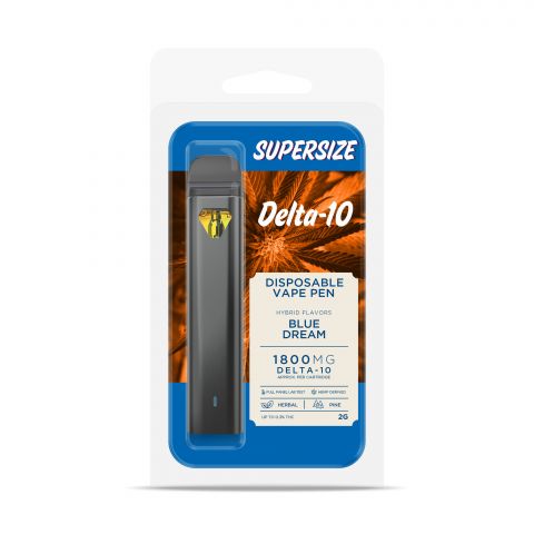 Blue Dream Vape Pen - Delta 10  - Disposable - 1800mg - Buzz - Thumbnail