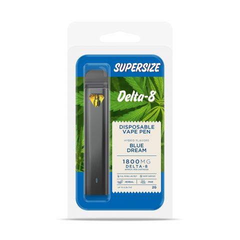 Blue Dream Vape Pen - Delta 8  - Disposable - 1800mg - Buzz - Thumbnail