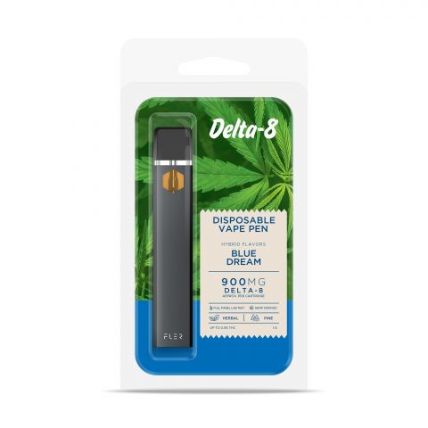 Blue Dream Vape Pen - Delta 8 - Disposable - 900mg - Buzz - Thumbnail