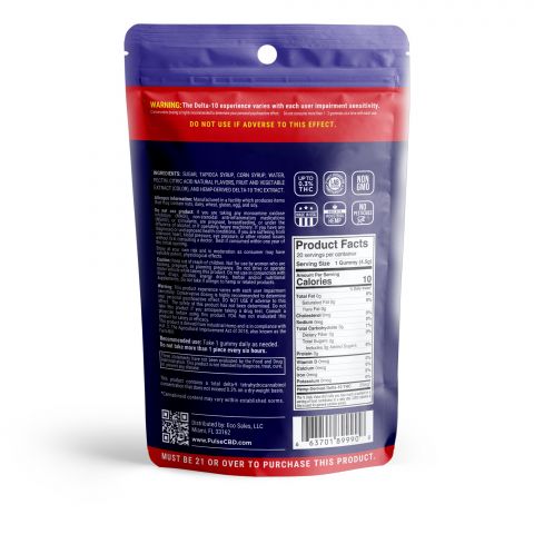 Buzz Delta-10 THC Gummies - 500MG - Thumbnail 4
