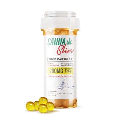 THCV, CBD, CBDV Weight Management Gummies - 60mg - 20ct - Canna Slim - Thumbnail 1