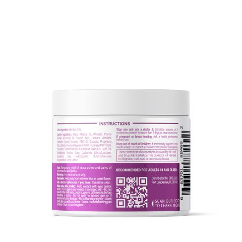 CBD Pain Relief Cream - 10,000mg - 4oz - Biotech CBD - 4