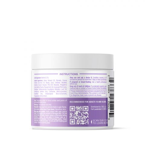 CBD Pain Relief Cream - 1,000mg - 4oz - Biotech CBD - Thumbnail 4
