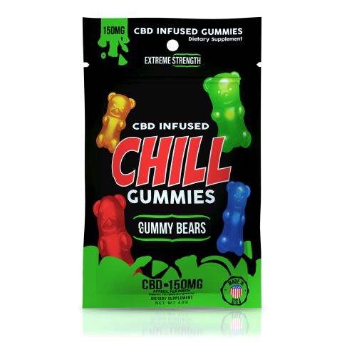 Chill Gummies - CBD Infused Gummy Bears - 150mg - Thumbnail 2