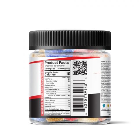 Chill Plus Delta-8 Extreme Tropical Mix Gummies - 1250X - Thumbnail 3
