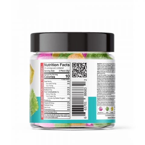 Chill Plus Delta-8 Force Squares Gummies Island Mix - 1000X - Thumbnail 3