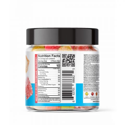 Chill Plus Delta-8 Force Squares Gummies Sunshine Mix - 1000X - Thumbnail 3