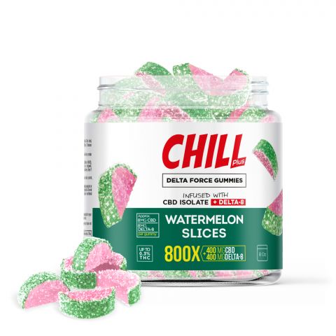 Chill Plus Delta Force Watermelon Slices - 800X - Thumbnail 1
