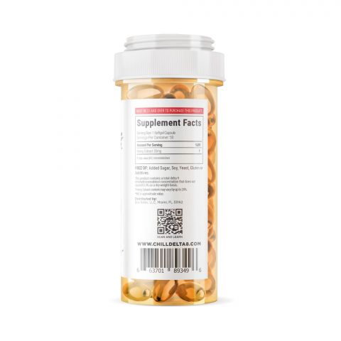 Chill Plus Extreme CBD Delta-8 THC Poppin Gel Capsules - 1750X - Thumbnail 3
