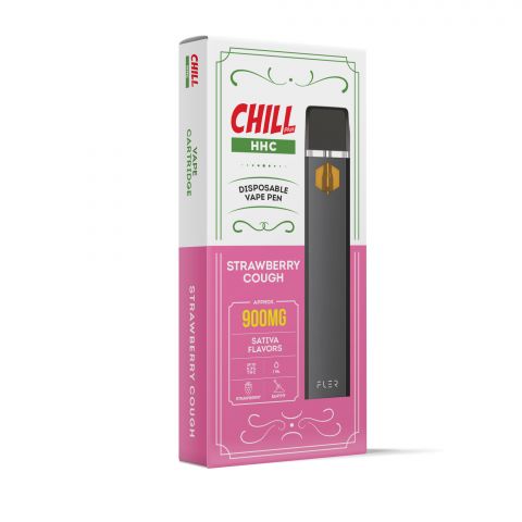 Chill Plus HHC THC Disposable Vape Pen - Strawberry Cough - 900MG - 2