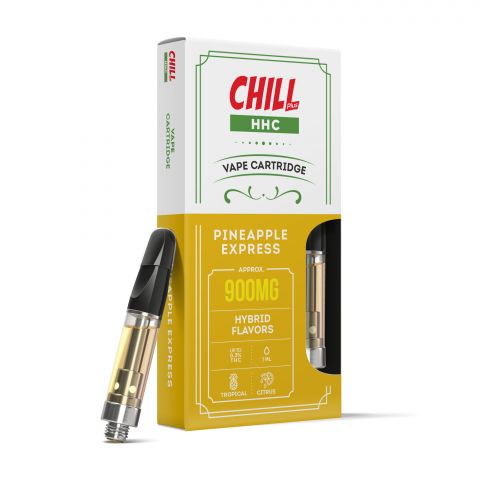 Chill Plus HHC THC Vape Cartridge - Pineapple Express - 900MG - Thumbnail 1