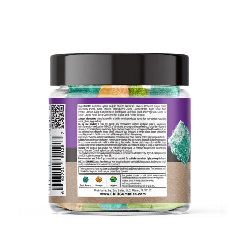 Chill Plus Max Delta-8 THC Gummies - Vegan Fruit Jellies - Mystery Mix - 1250x - Thumbnail 3