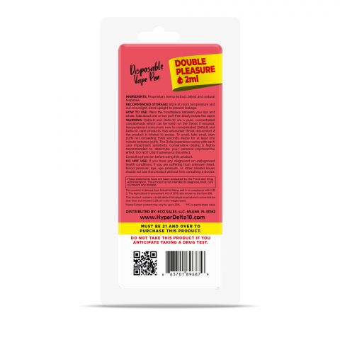 Clementine THC Vape - Delta 10 - Disposable - Hyper - 1600mg - Thumbnail 3