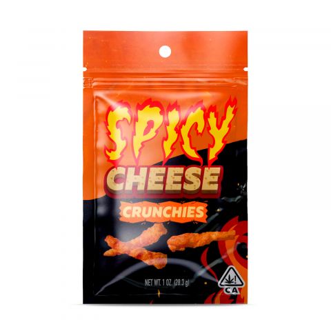 Delta-8 THC Snacks Spicy Cheese Crunchies - 250MG - 1