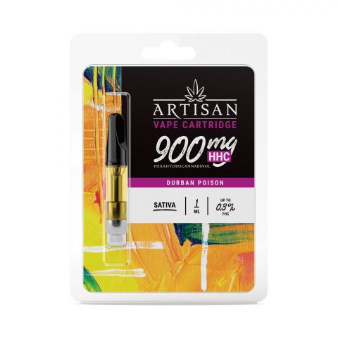 Durban Poison Cartridge - HHC THC - Artisan - 900mg - Thumbnail 2