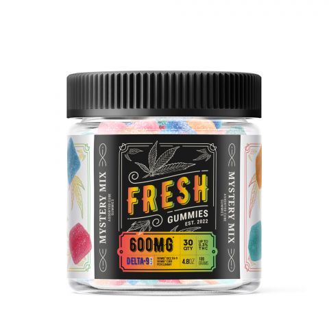 Fresh Delta-9 THC Gummies - Mystery Mix - 600MG - 2
