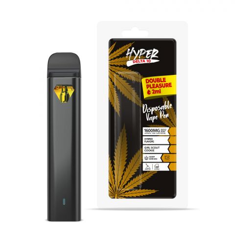 Girl Scout Cookie THC Vape - Delta 10 - Disposable - Hyper - 1600mg - 1