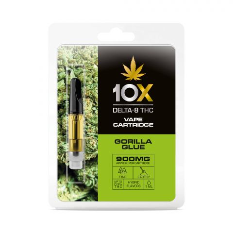 Gorilla Glue Cart - Delta 8 THC - 10X - 900mg - Thumbnail 2
