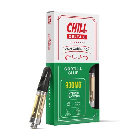 Gorilla Glue Cartridge - Delta 8 THC - Chill Plus - 900mg (1ml) - 1