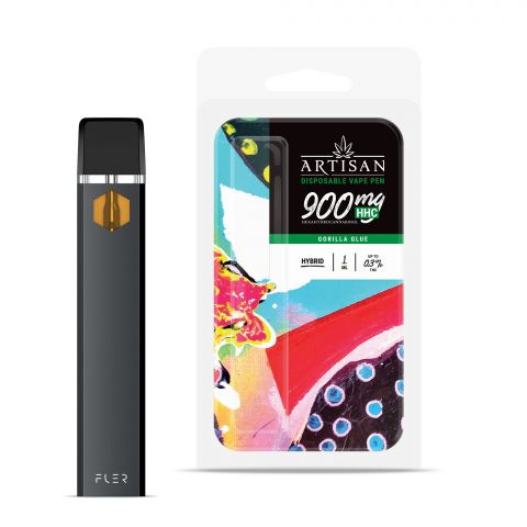 Gorilla Glue HHC THC Vape Pen - Disposable - Artisan - 900mg - Thumbnail 1