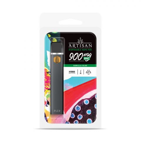 Gorilla Glue HHC THC Vape Pen - Disposable - Artisan - 900mg - Thumbnail 2