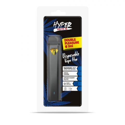 Grand Daddy Pluto THC Vape - Delta 10 - Disposable - Hyper - 1600mg - Thumbnail 2