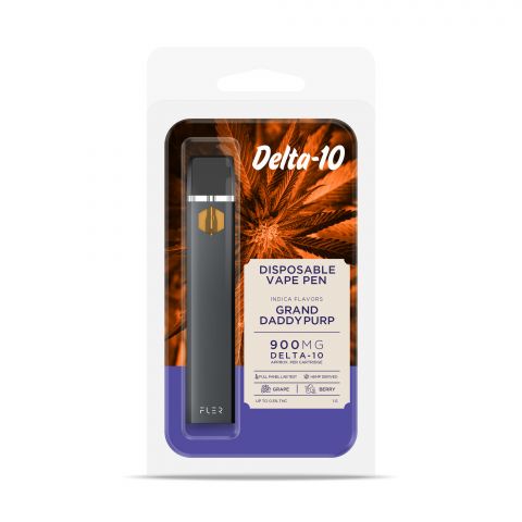 Grand Daddy Purp Vape Pen - Delta 10  - Disposable - 900mg - Buzz - Thumbnail