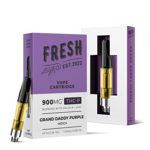 Grand Daddy Purple Cartridge - THCP  - 900mg - Fresh - 1