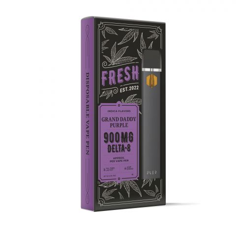 Grand Daddy Purple Vape Pen - Delta 8 THC - Fresh Brand - 900MG - Thumbnail 2