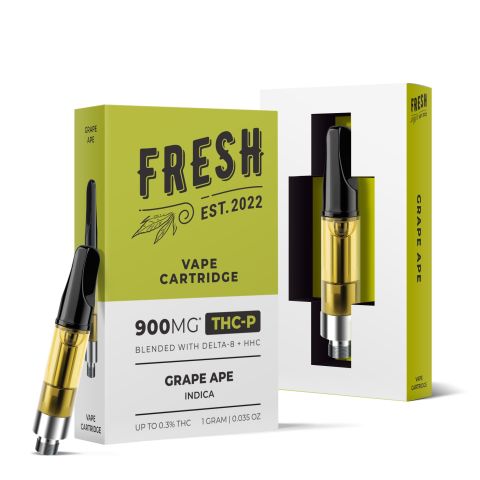 Grape Ape Cartridge - THCP  - 900mg - Fresh - 1