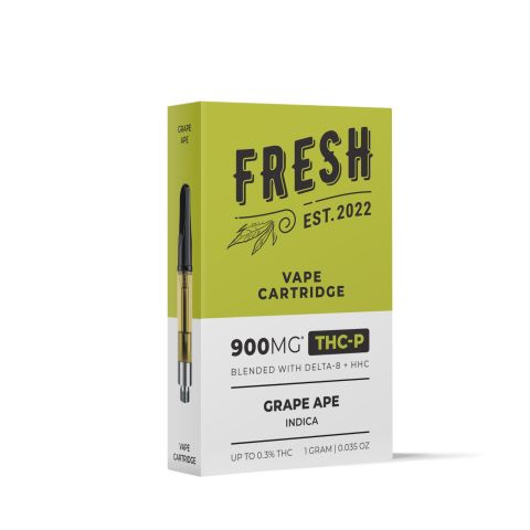 Grape Ape Cartridge - THCP  - 900mg - Fresh - Thumbnail 3