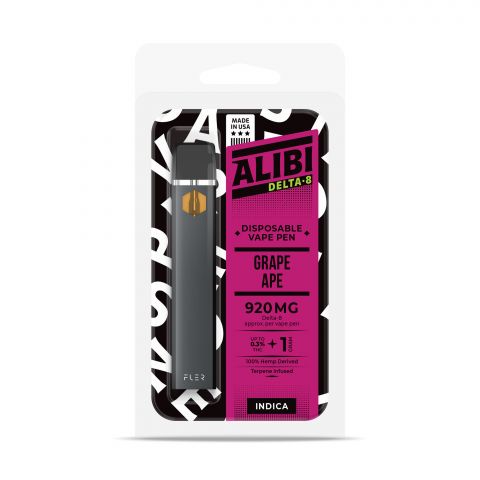 Grape Ape Delta 8 THC Vape - Disposable - Alibi - 920mg - Thumbnail 2