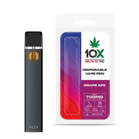 Grape Ape Disposable - Delta 10 THC - 10X - 700 MG - Thumbnail 1