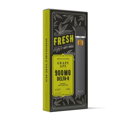 Grape Ape Vape Pen - Delta 8 THC - Fresh Brand - 900MG - Thumbnail 2